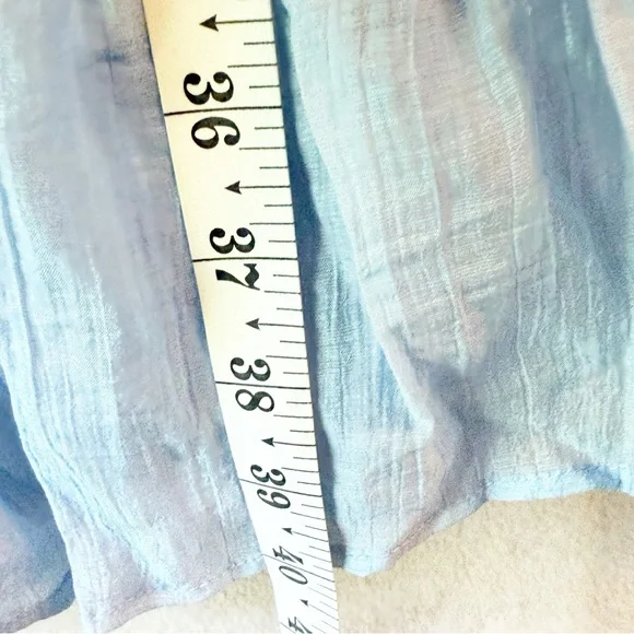 12th Tribe Light Blue Maxi Skirt - Picture 15 of 15